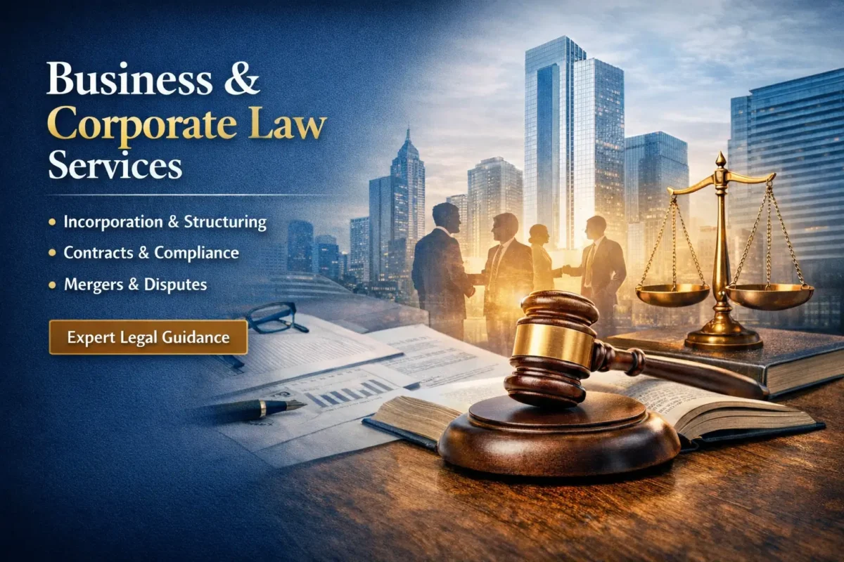 Business and corporate law services