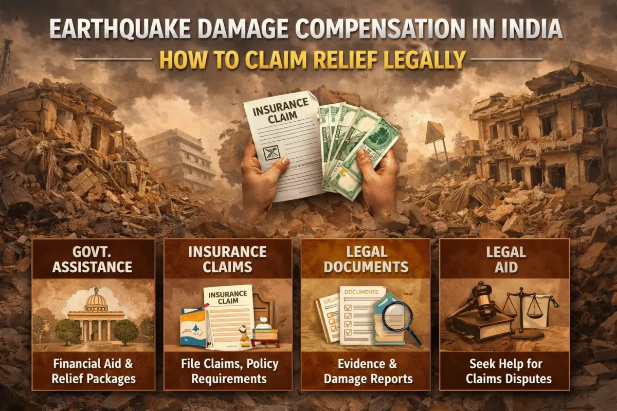 Earthquake Damage Compensation in India How to Claim Relief Legally